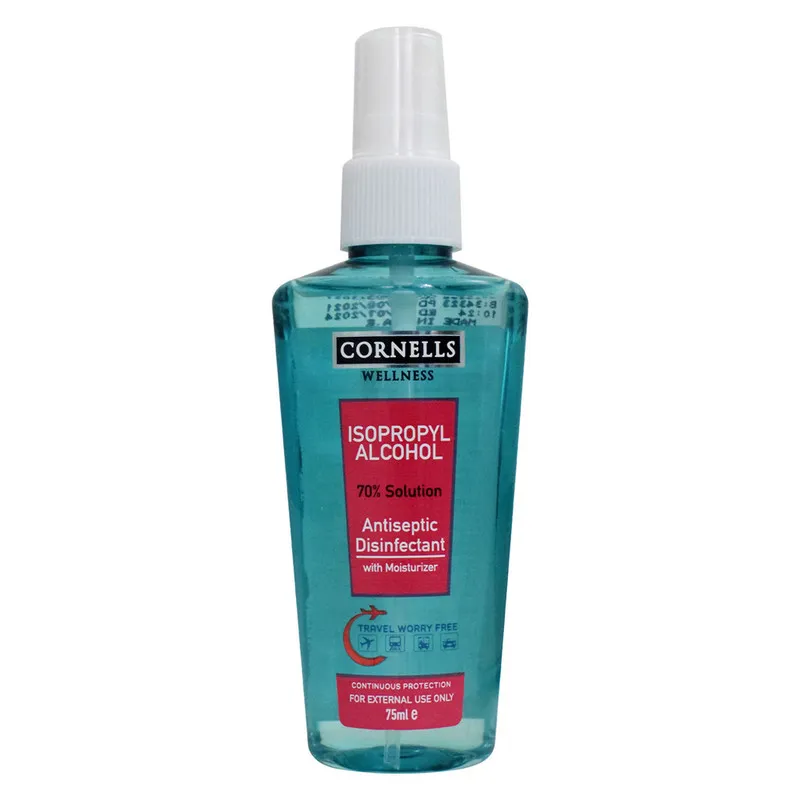 Cornells Isopropyl Alcohol Antiseptic Disinfectant 75ML