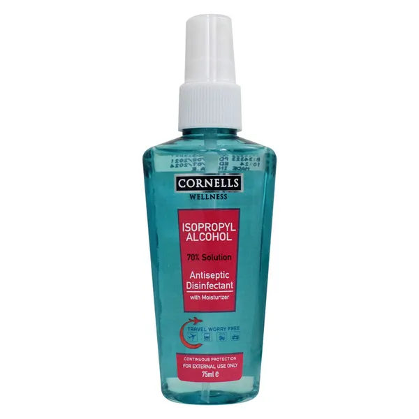 Cornells Isopropyl Alcohol Antiseptic Disinfectant 75ML