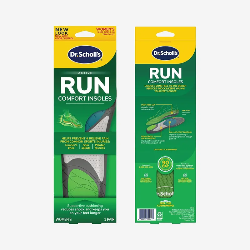Dr.Scholl's Run Active Comfort Insoles Men's 1Pair