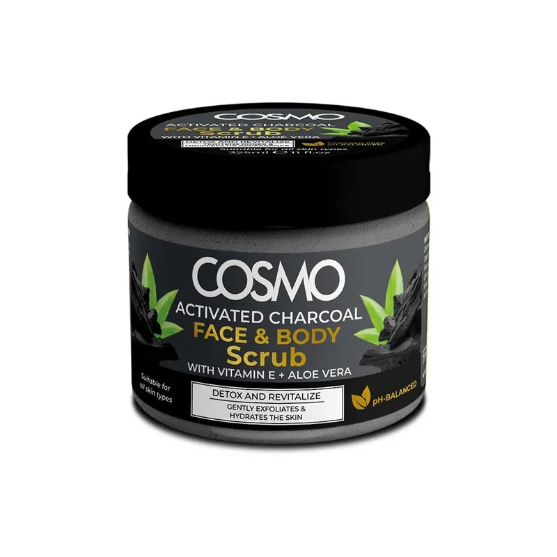 Cosmo Activatd Charcoal Scrub 325Ml