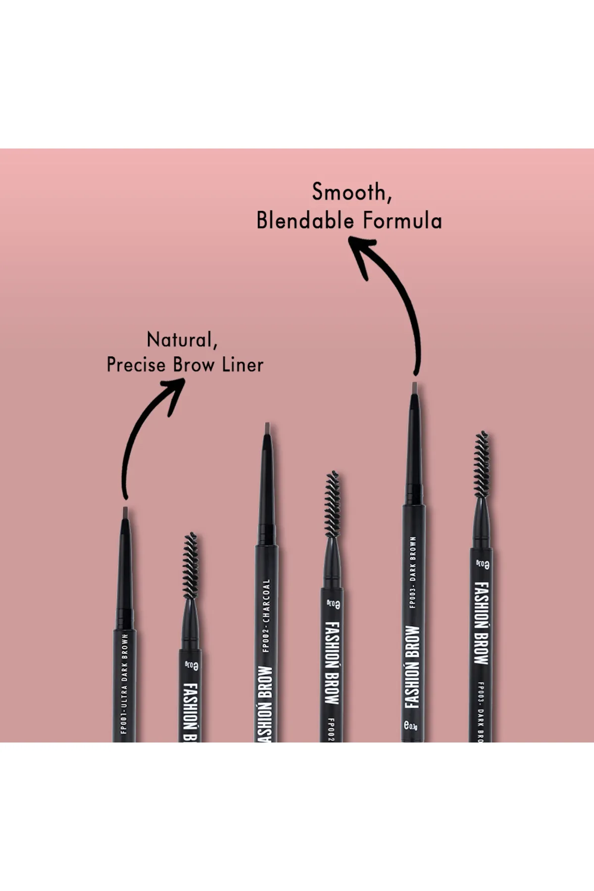 Fashion Brow Pencil-Ultra Dark Brown - FP001