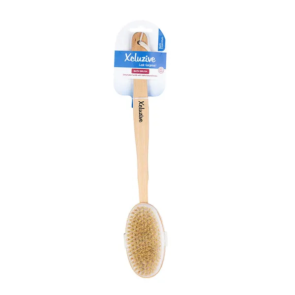 Xcluzive Wooden B.Brush W/Natural Bristles