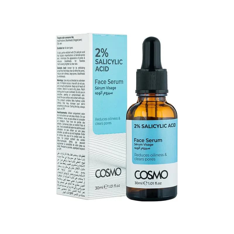 Cosmo 2% Salicylic Acid Face Serum 30ml