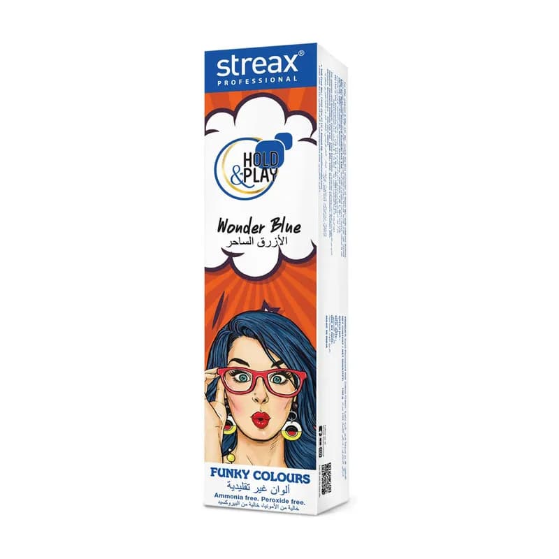 Streax Funky Clr Wonder Blue 100 G