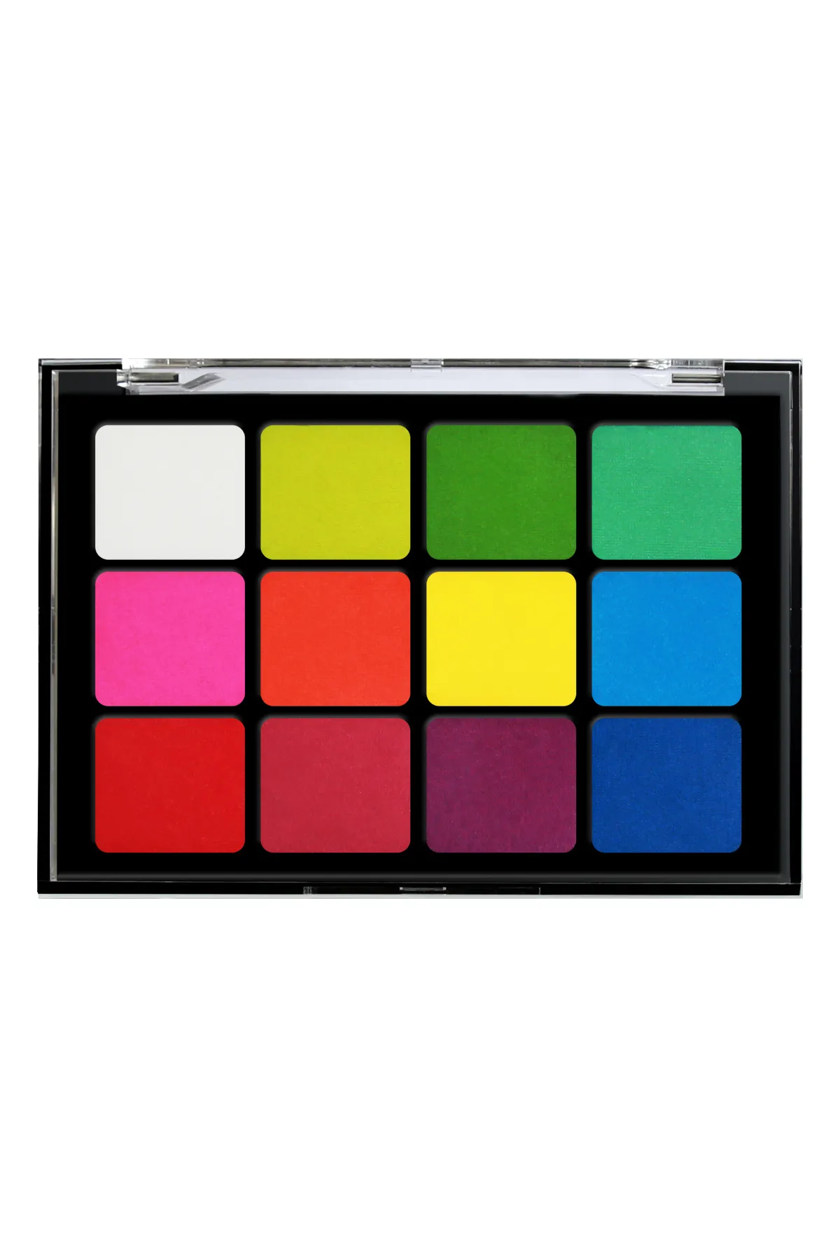 Viseart 12 Colour Eyeshadow Palette Editoria Brights-Editorial Brights � VPE08