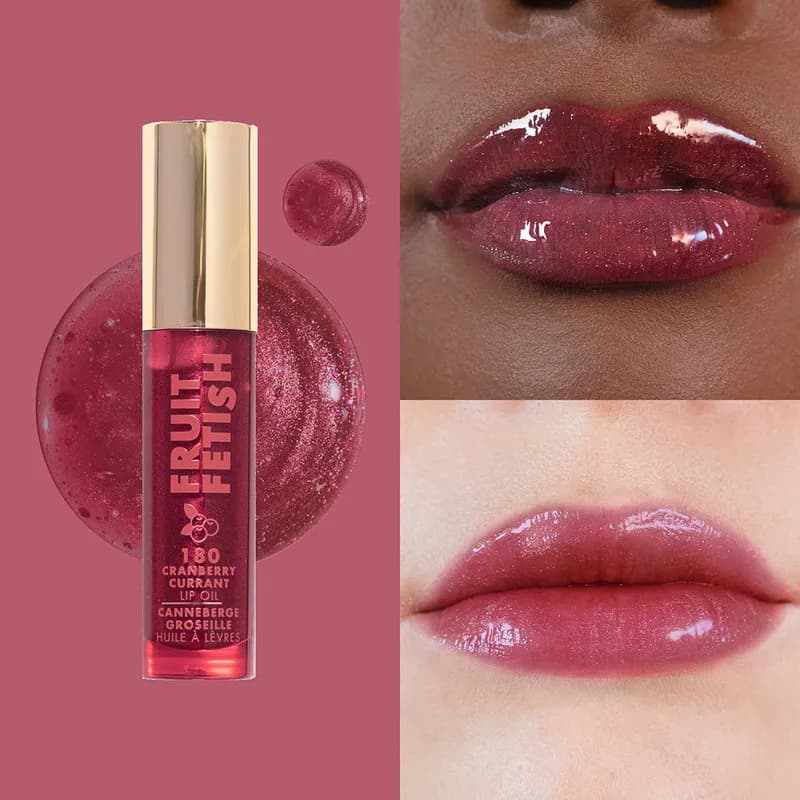 Milani Fruit Fetish Lip Oils 180 Cranberry Currant