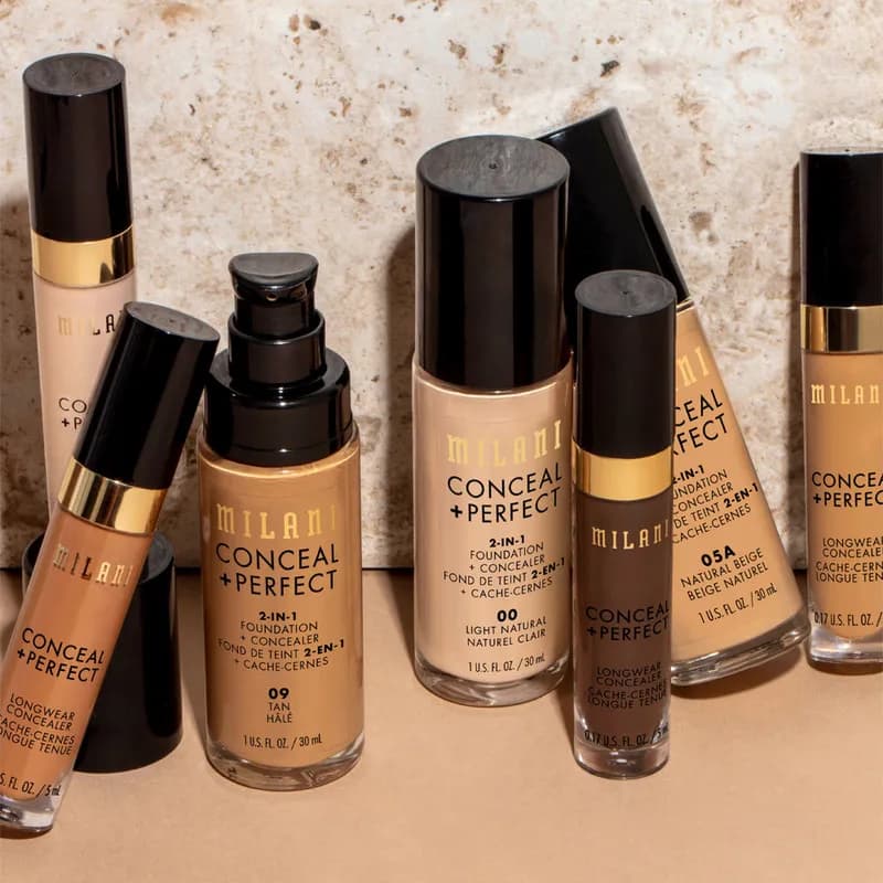 Milani Conceal + Perfect 2-In-1 Foundation - 02 Natural