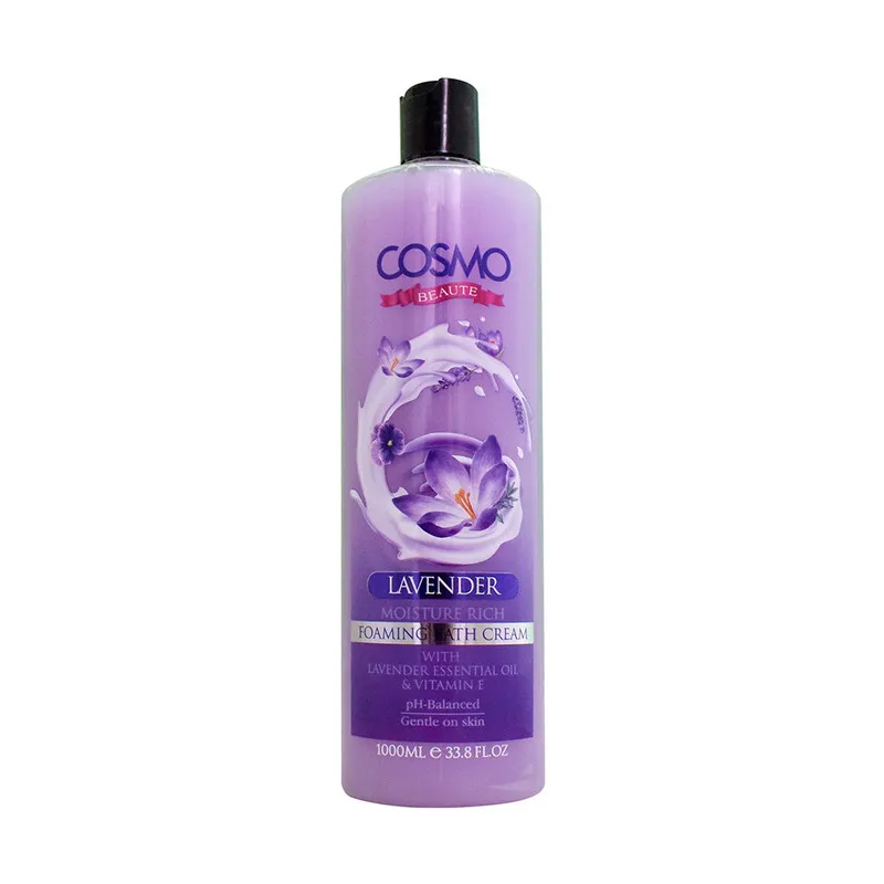 Cosmo Beaute Moisture Rich Foaming Bath Lavender 1000 ml