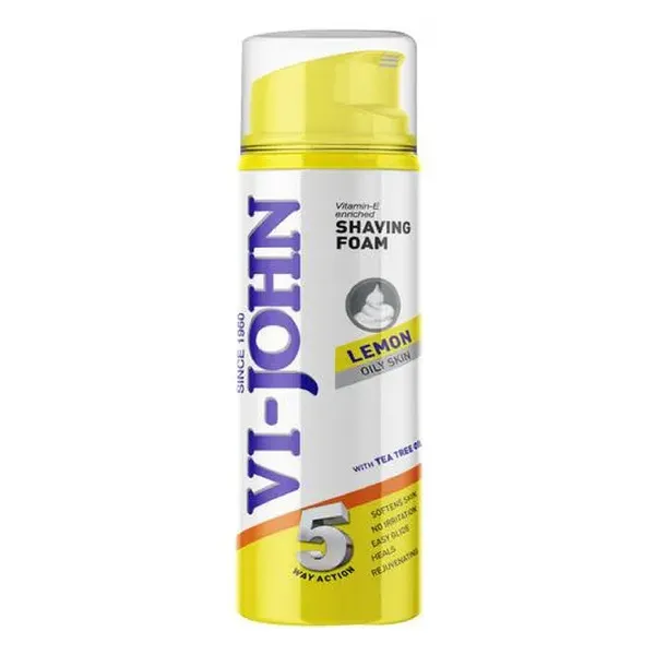 Vi-John Shaving Foam Lemon 200Ml