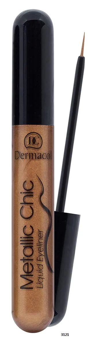Dermacol Mettalic Chic Liquid Eyeliner | (Bronze)