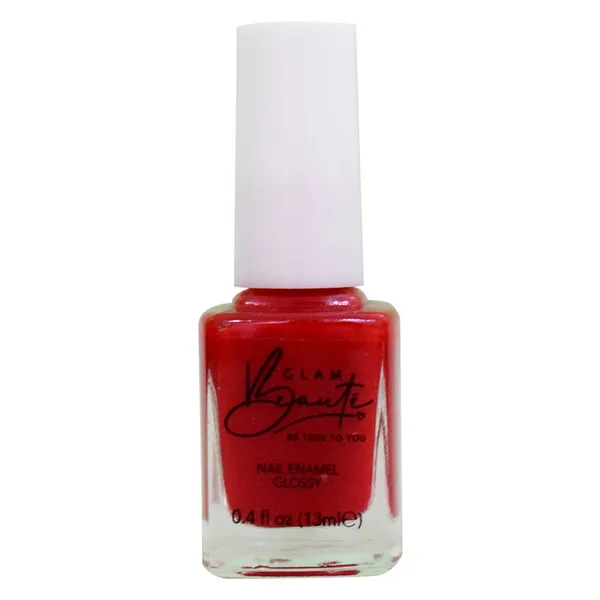 GlamBeaute Nail Enamel 18 - True Red