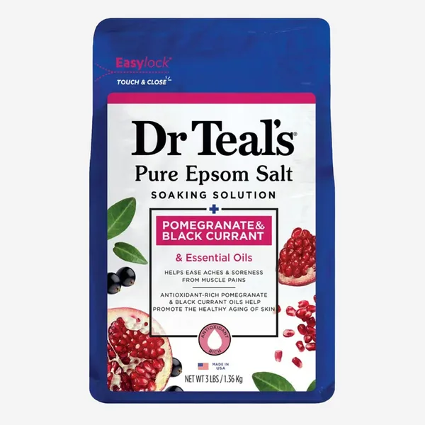 Dr Teal's Epsom Salt Soaking Solution Pomegranate & Black Currant 1.36Kg