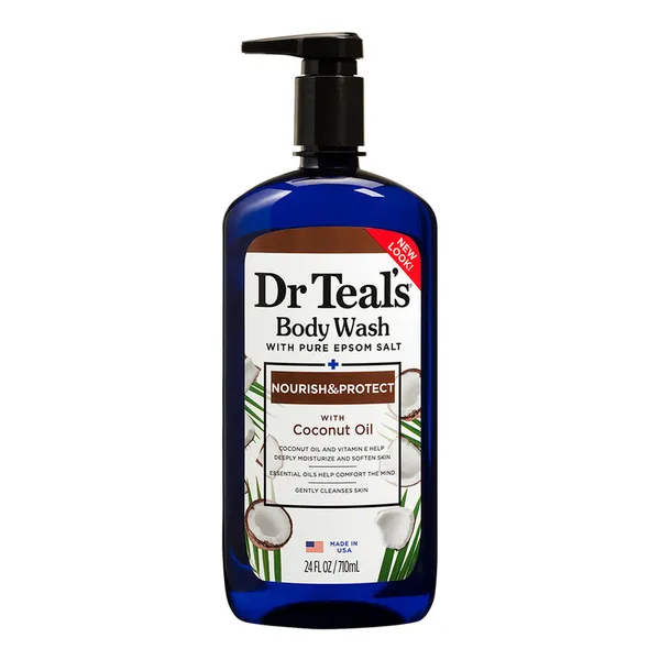 Dr Teal's Epsom Salt Body Wash - Coconut Oil 710ml