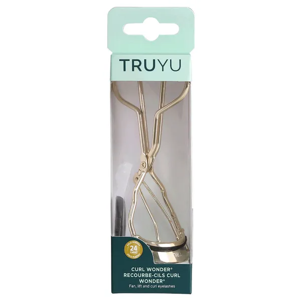 Qvs ( TRUYU ) Curl Wonder Lash Curler (Gold Plated)