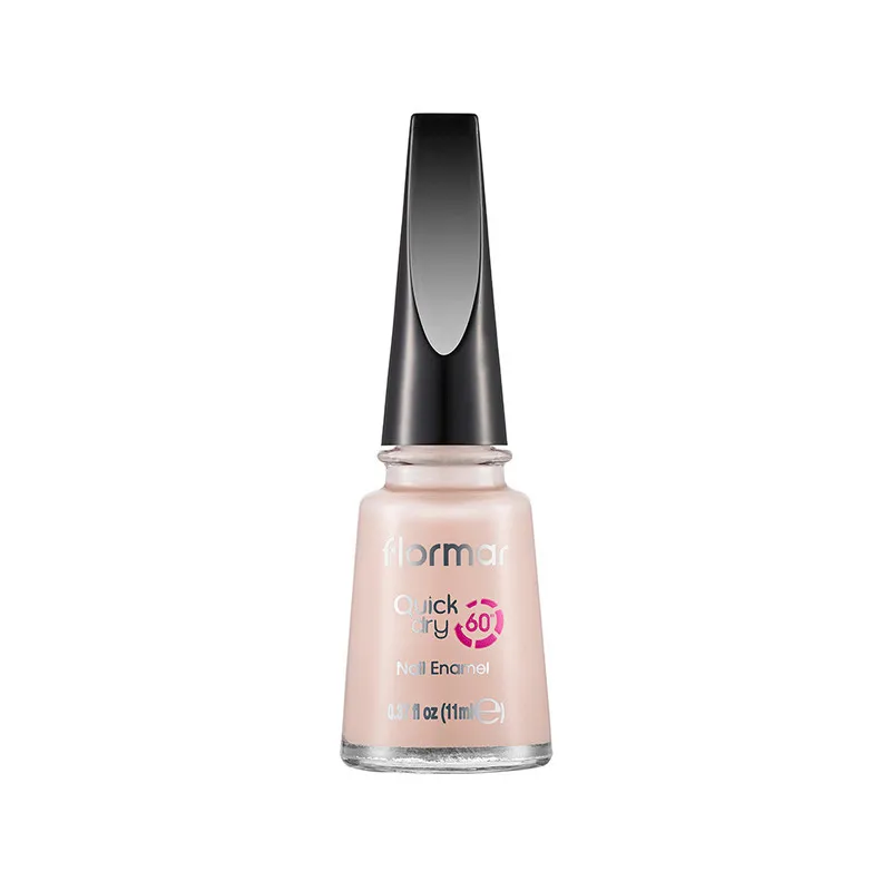 Flormar Quick Dry nail enamel - QD11 Vanilla Ice Cream