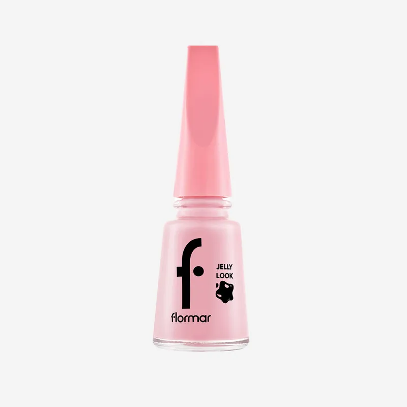 Flormar Jelly Look Nail Enamel - JL27 Milky Pinky