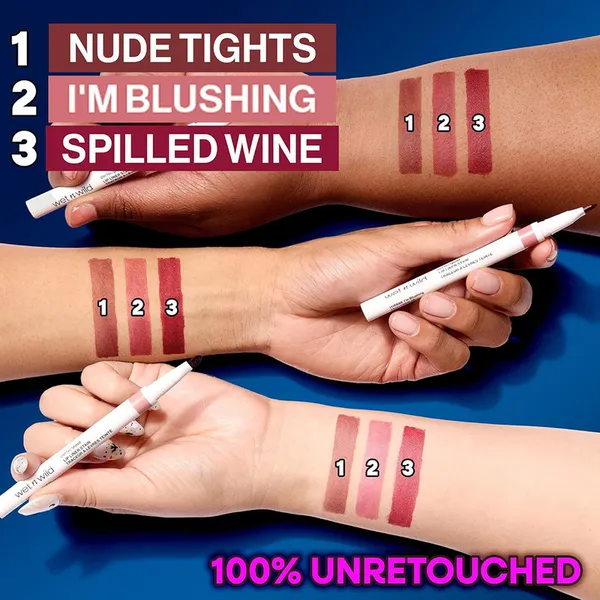 WnW Perfect Pout Lip Liner Stain - Spilled Wine