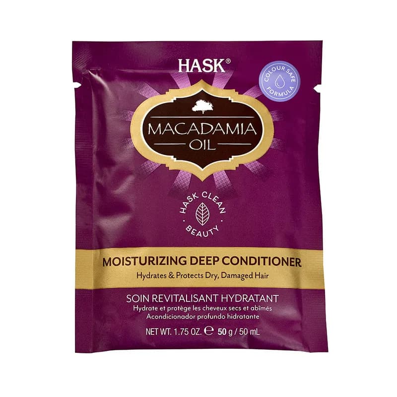 Hask Macadamia Oil Hydrating Deep Conditioning Hair Treatment 50g