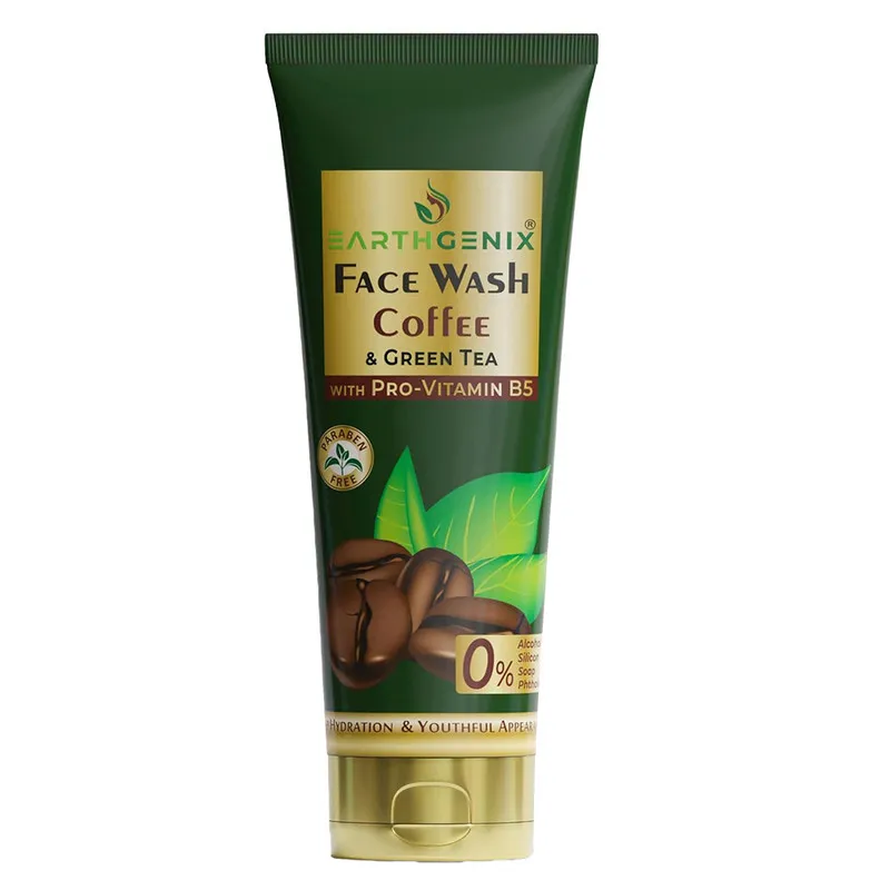 Earthgenix Coffee & Green Tea Face wash 100Ml