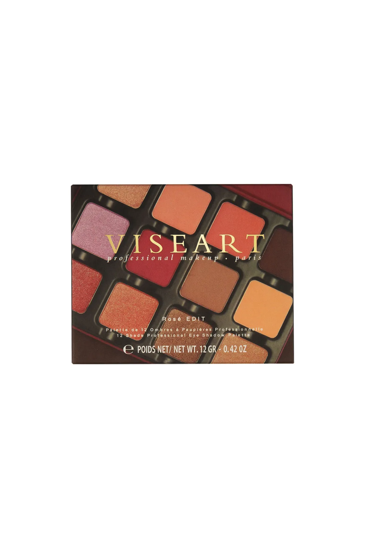 VISEART 12 Color Eyeshadow-ROSE EDIT - VED002