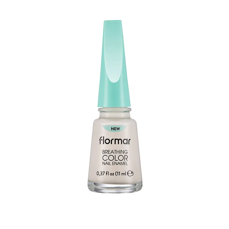 Flormar Breathing Colors Nail EnameL - 002 Milk Foam