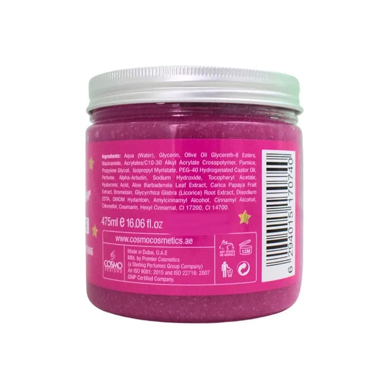 Cosmo Glow White Skin Perfector Whitening Body Scrub 475ml