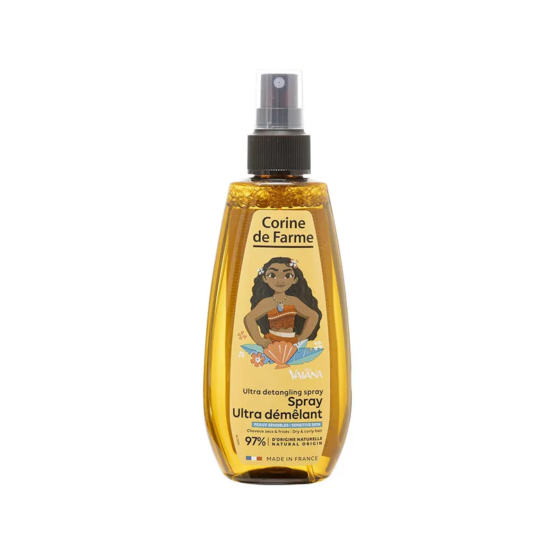 CDF--Ultra Detangling Spray Dry & Curly Hair Disney Vaiana 200Ml