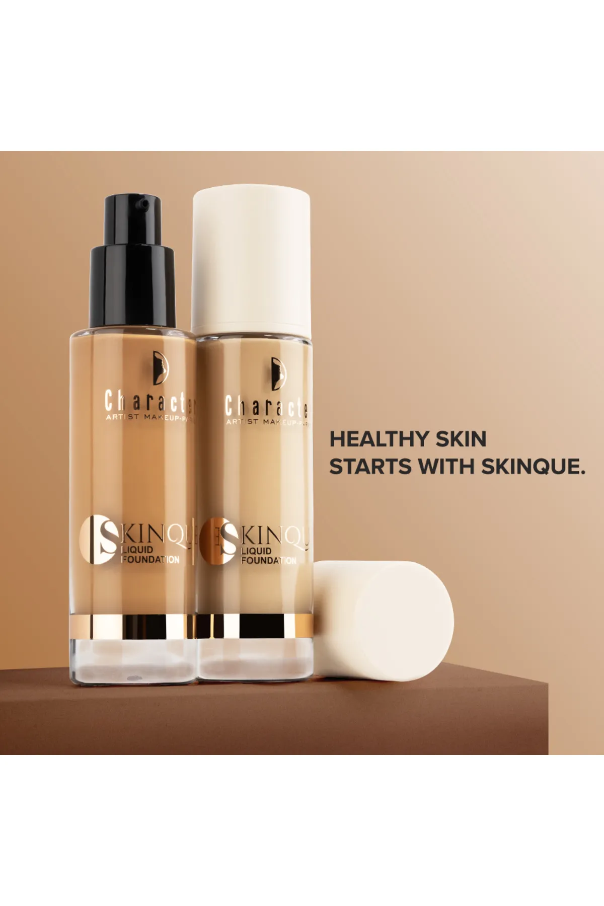 Character Skinque Liquid Foundation-Caramel