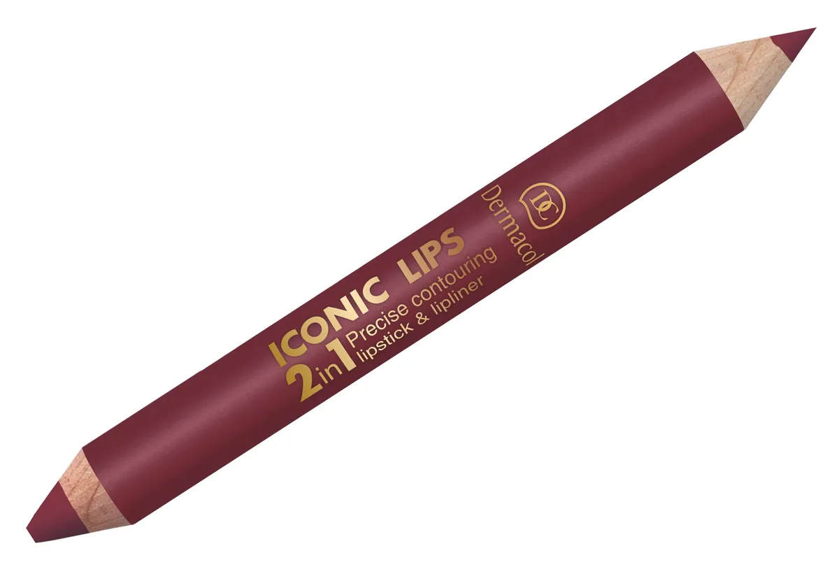 Dermacol Iconic Lips 2in1 Lipstick & Lipliner | (No 6)