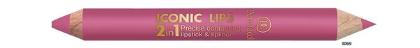 Dermacol Iconic Lips 2in1 Lipstick & Lipliner | (No 2)