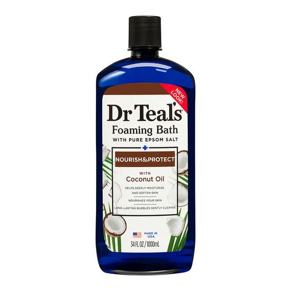 Dr Teal's Foaming Bath - Coconut Oil 1000ml