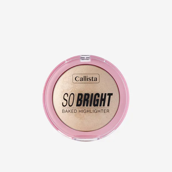 Callista So Bright Baked Highlighter 01 - Snowy Glowy Light