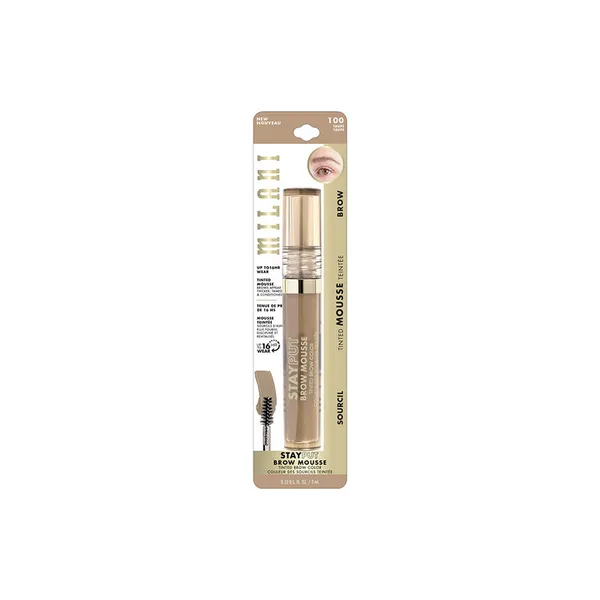 Milani Stay Put Tinted Brow Mousse 100 Taupe