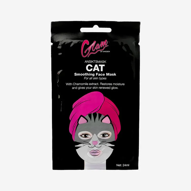 Glam of Sweden Face Mask Cat