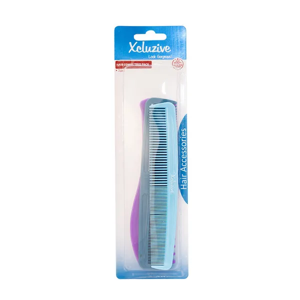 Xcluzive Hair Combs Trio Pack 3 Pcs