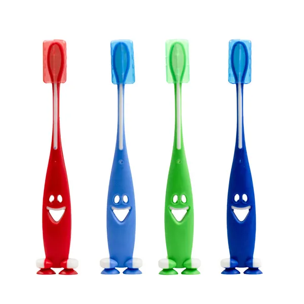 Enfresh Kid's Special ToothBurshes 4pk w/Cap - SMILEYS