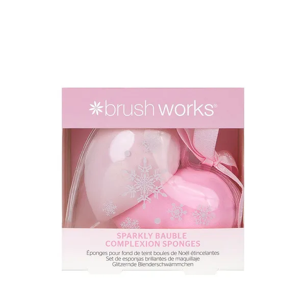 Brushworks Sparkly Bauble Complexion Sponges (Pack of 2)