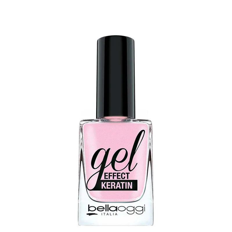 Bellaoggi Nail Polish Gel Effect Keratin - Pearl Rose