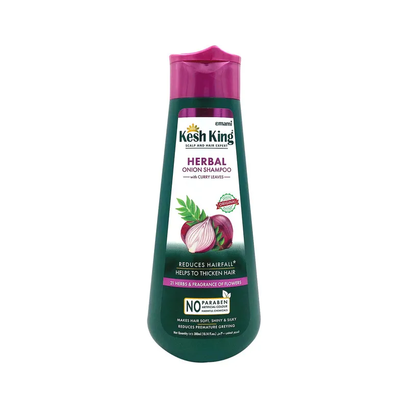 Kesh King Scalp and Hair Expert Onion Shampoo with Curry Leaves 300Ml
