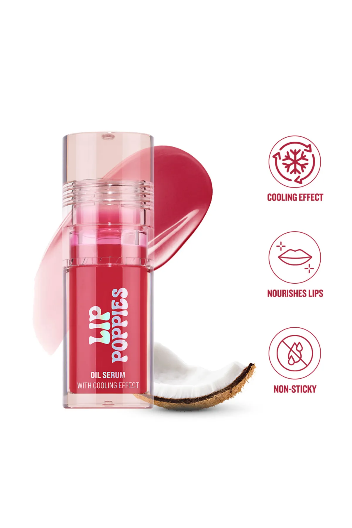 Lip Poppies Oil Serum-Coconut - CLP006
