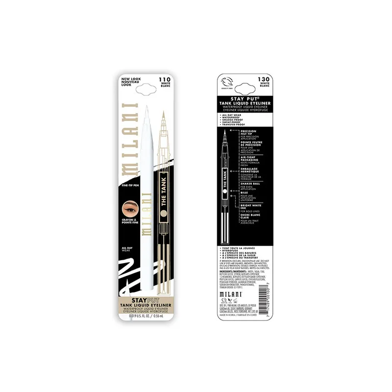 Milani Stay Put Tank Eyeliner-130 White