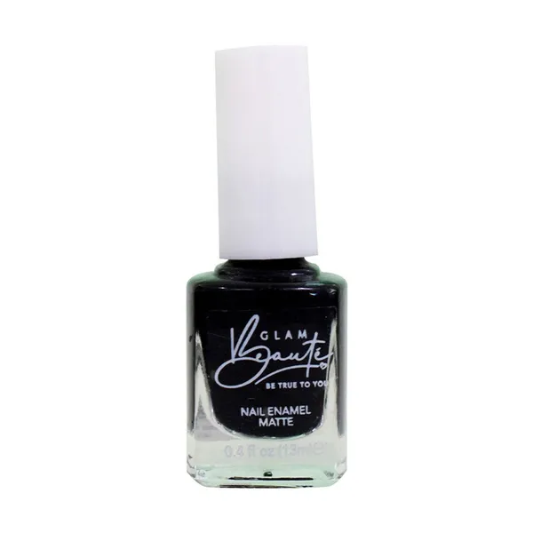 GlamBeaute Nail Enamel 47 - Solid Black