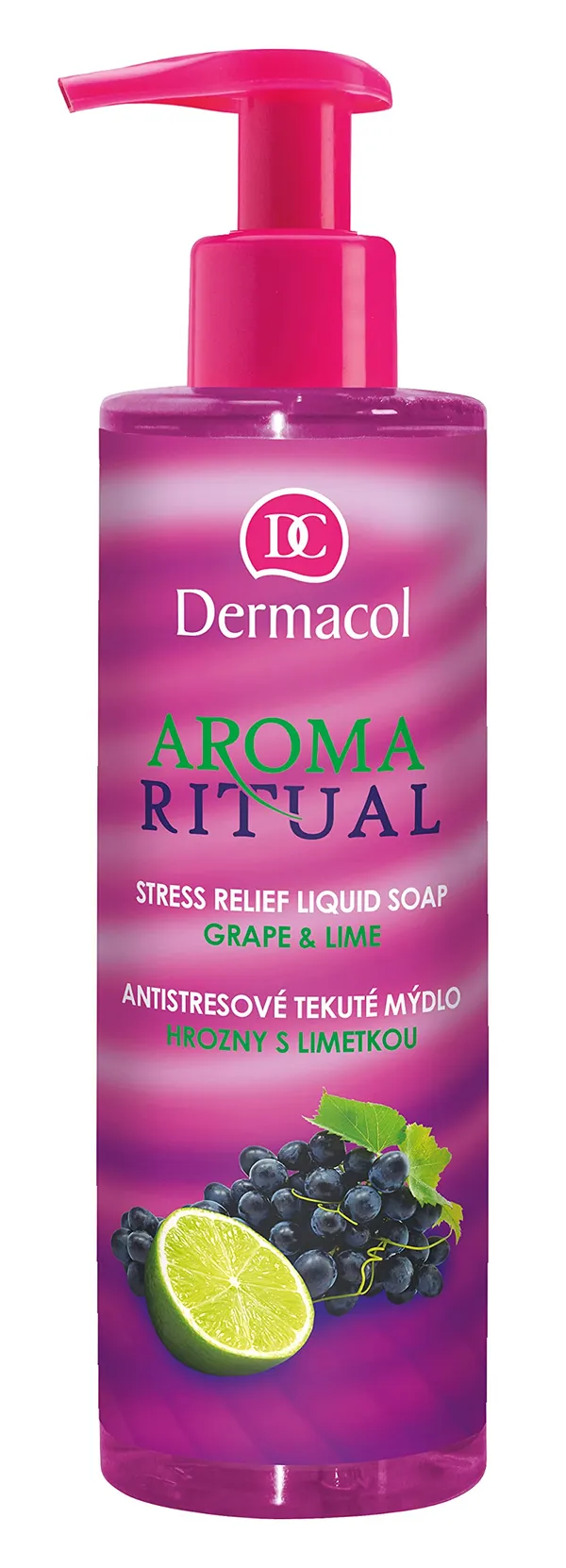 Dermacol Aroma Ritual Stress Relief Liquid Soap - Grape and Lime