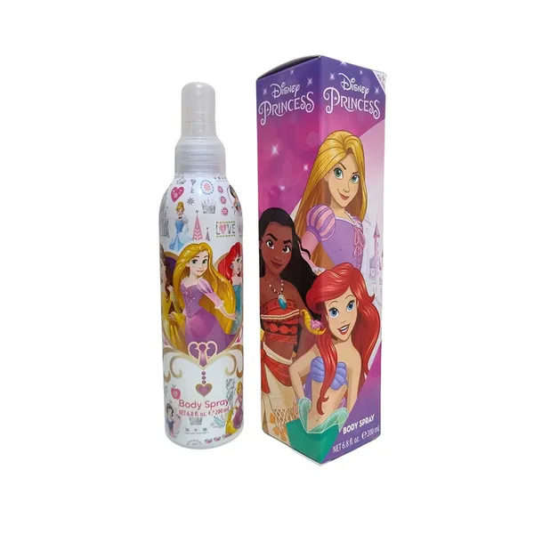 Air-Val Disney Princess Body Cologne 200ML Boxed