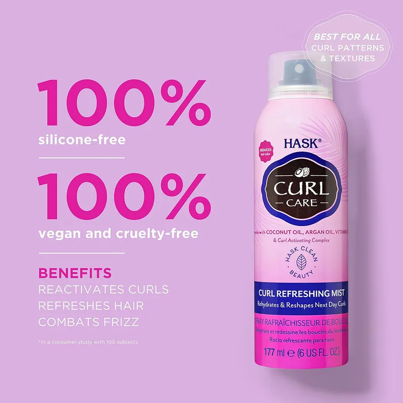 Hask Curl Care Refreshing Mist 177Ml