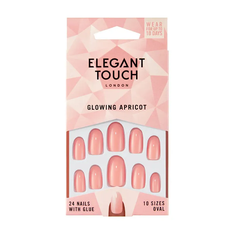Elegant Touch Colour Nails - Glowing Apricot