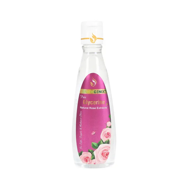 Earthgenix Pure Glycerine+Natural Rose Extracts 100Ml