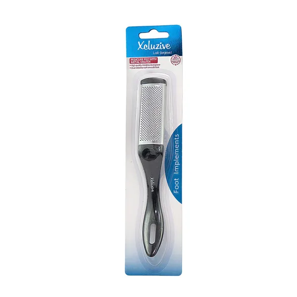 Xcluzive Pedicure File W/Metal Grater