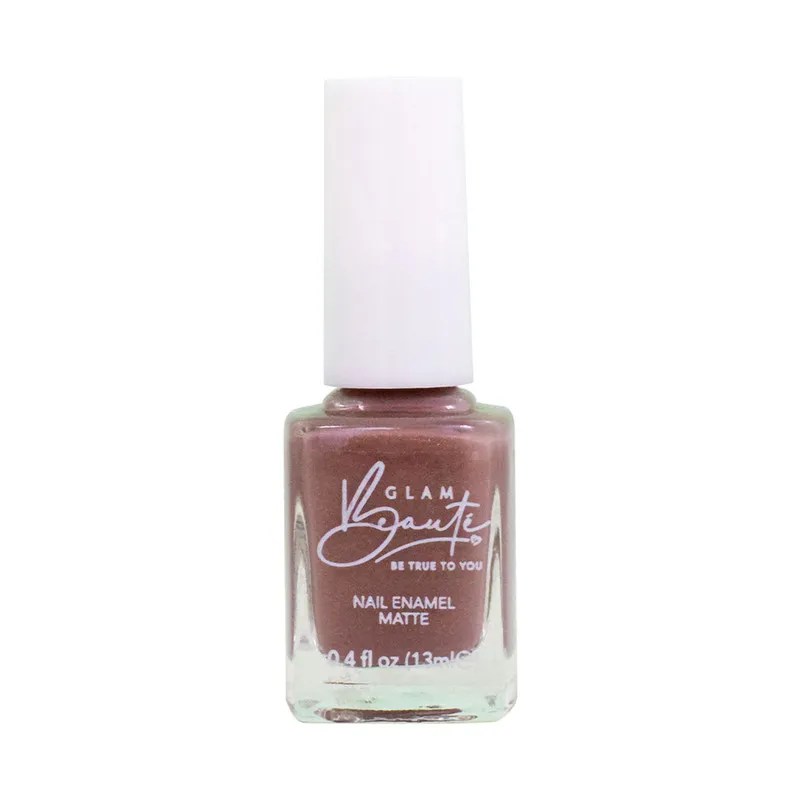 GlamBeaute Nail Enamel 48 - Chrome Gold