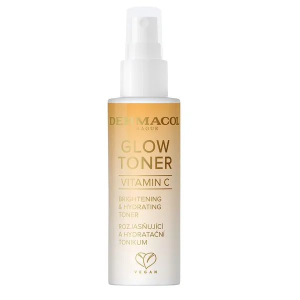 Dermacol Glow Toner with Vitamin C for Brightening and Moisturizing